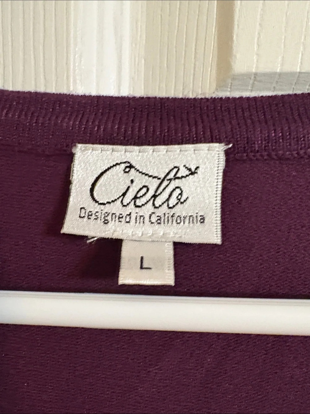 Cielo cardigan in plum